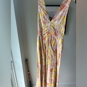 Megali Pascal floral maxi dress with pockets